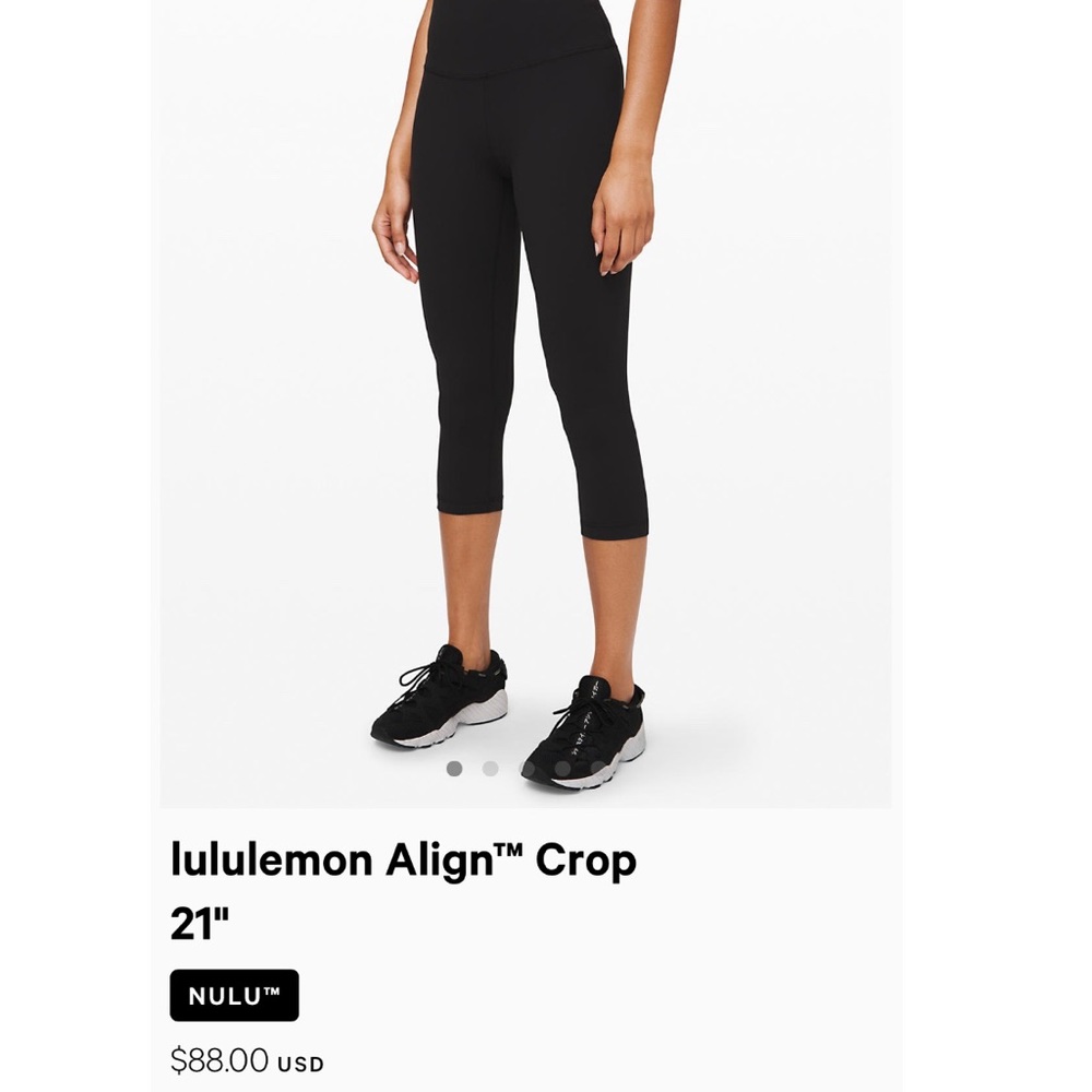 THREE Pairs of Lululemon Align Crops